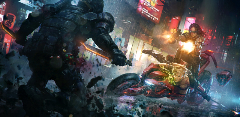 Illustration for article titled Future Cop Loses Skittles, Faces Certain Death